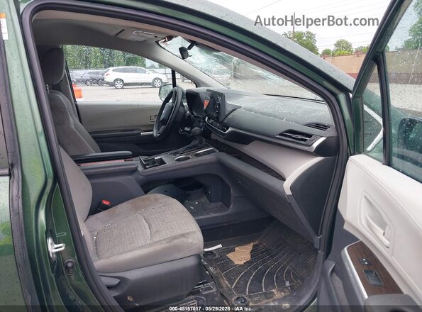 5TDKSKFC1PS080478 2023 TOYOTA SIENNA Green Vista interior delantera