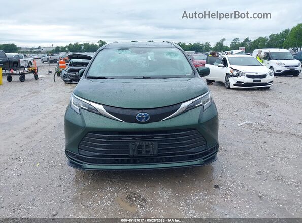 5TDKSKFC1PS080478 2023 TOYOTA SIENNA Green Vista del cuadro de instrumentos