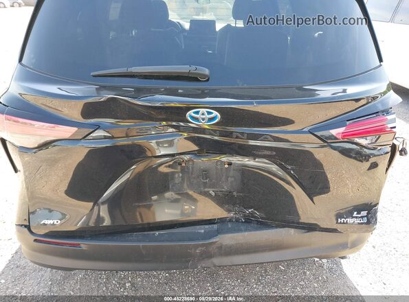 5TDKSKFC2MS026389 2021 TOYOTA SIENNA Black Вид спереду