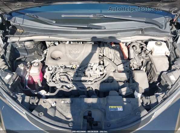 5TDKSKFC2MS026389 2021 TOYOTA SIENNA Black Вид ззаду