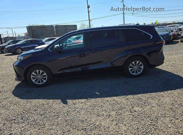 5TDKSKFC5RS136232 2024 TOYOTA SIENNA Blue Панорамний вид салону 360°