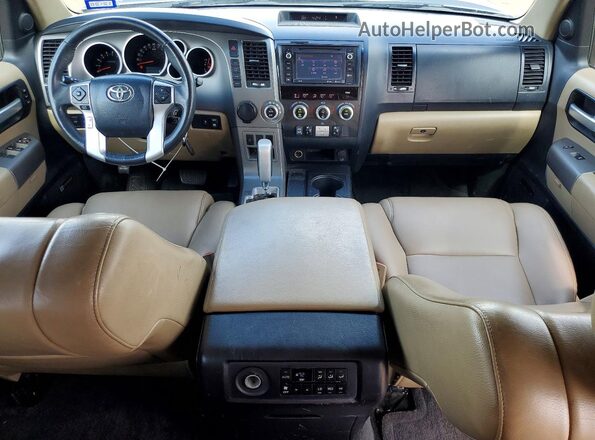 5TDKY5G15GS064653 2016 TOYOTA SEQUOIA Желто-коричневый Вид панели приборов