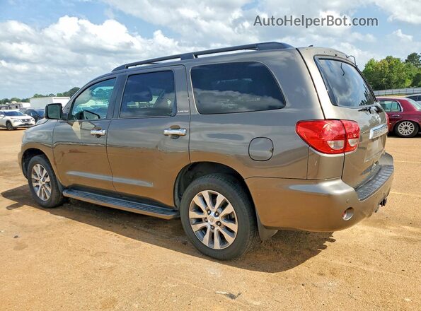 5TDKY5G15GS064653 2016 TOYOTA SEQUOIA Желто-коричневый Задняя левая четверть