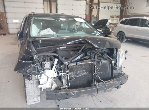 5TDKZ3DC1JS944456 2018 TOYOTA SIENNA Black Դիմացի տեսք