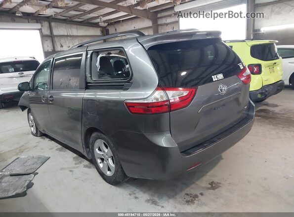5TDKZ3DC2HS802384 2017 TOYOTA SIENNA Gray Vista interior de 360 grados