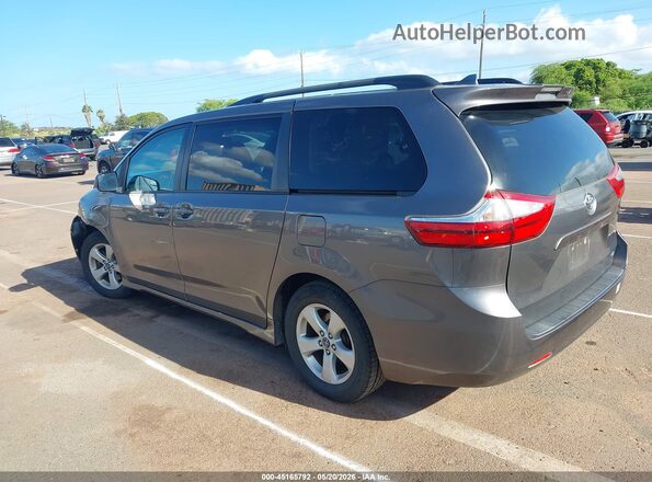 5TDKZ3DC4JS901875 2018 TOYOTA SIENNA Серый Задняя левая четверть