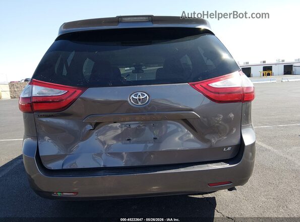 5TDKZ3DC4KS996570 2019 TOYOTA SIENNA Серый 