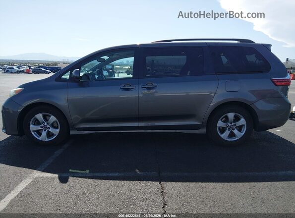 5TDKZ3DC4KS996570 2019 TOYOTA SIENNA Серый Панорамный вид салона 360°
