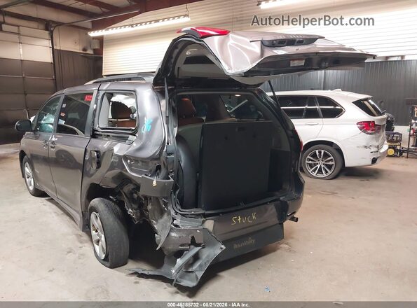 5TDKZ3DC4LS087102 2020 TOYOTA SIENNA Gray Rear left