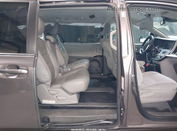 5TDKZ3DC4LS087102 2020 TOYOTA SIENNA Gray VIN sticker view