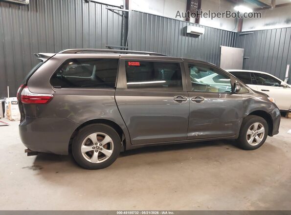 5TDKZ3DC4LS087102 2020 TOYOTA SIENNA Gray 360 interior view