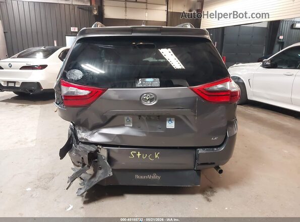 5TDKZ3DC4LS087102 2020 TOYOTA SIENNA Gray 