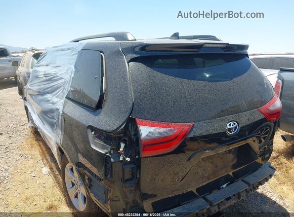 5TDKZ3DC5LS047269 2020 TOYOTA SIENNA Black Trasero izquierdo