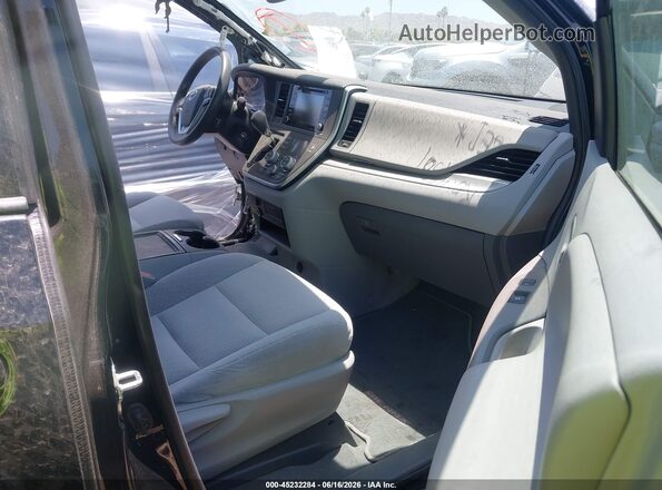 5TDKZ3DC5LS047269 2020 TOYOTA SIENNA Black Vista interior delantera