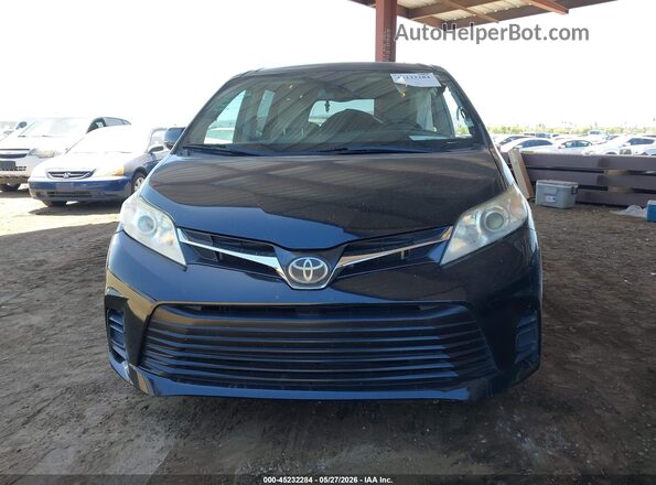 5TDKZ3DC5LS047269 2020 TOYOTA SIENNA Black Vista del cuadro de instrumentos
