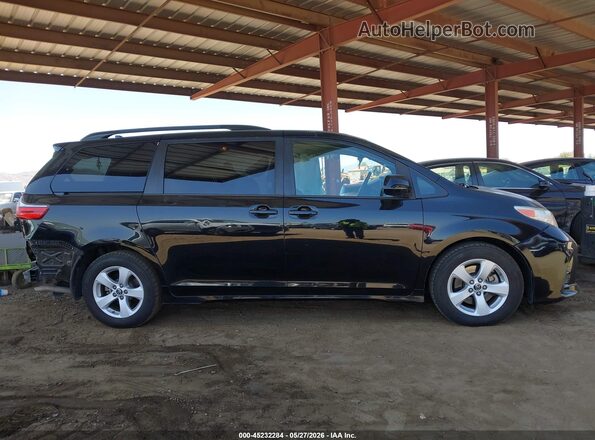 5TDKZ3DC5LS047269 2020 TOYOTA SIENNA Black Vista interior trasera
