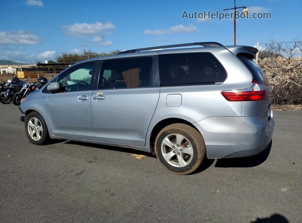 5TDKZ3DC6HS808544 2017 TOYOTA SIENNA Silver Задня ліва чверть