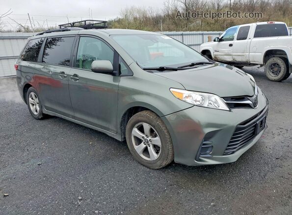 5TDKZ3DC6LS043280 2020 TOYOTA SIENNA Gray Front right