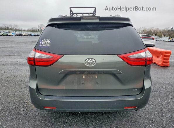 5TDKZ3DC6LS043280 2020 TOYOTA SIENNA Gray Rear view