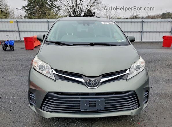 5TDKZ3DC6LS043280 2020 TOYOTA SIENNA Gray Front view