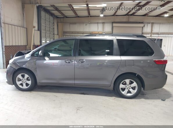 5TDKZ3DC7HS775005 2017 TOYOTA SIENNA Серый Панорамный вид салона 360°