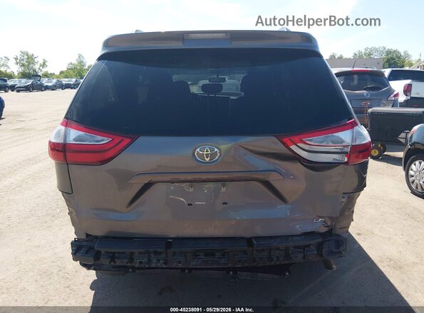 5TDKZ3DC7HS887013 2017 TOYOTA SIENNA Tan 