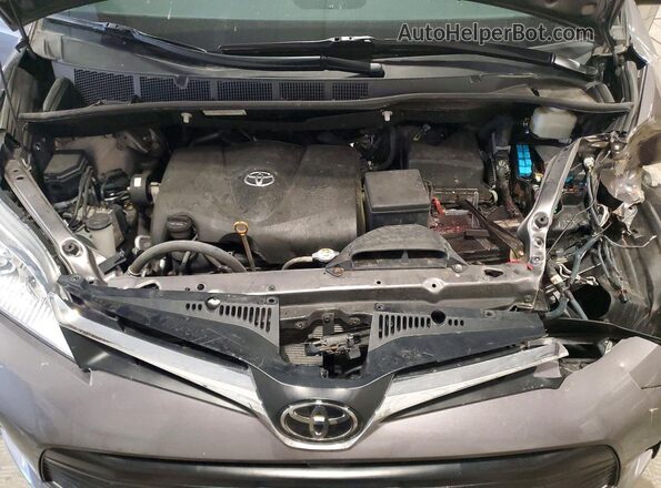 5TDKZ3DC8LS043412 2020 TOYOTA SIENNA Gray 