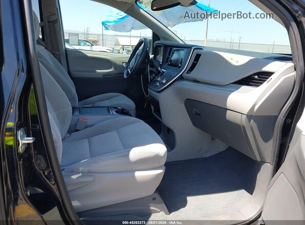 5TDKZ3DC8LS046424 2020 TOYOTA SIENNA Black Vista interior delantera