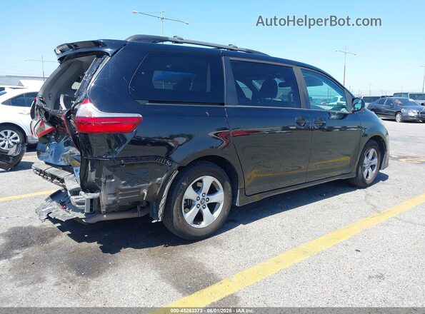 5TDKZ3DC8LS046424 2020 TOYOTA SIENNA Black Trasero derecho