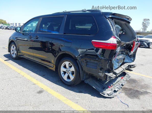5TDKZ3DC8LS046424 2020 TOYOTA SIENNA Black Trasero izquierdo