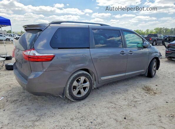 5TDKZ3DC9HS847340 2017 TOYOTA SIENNA Серый 