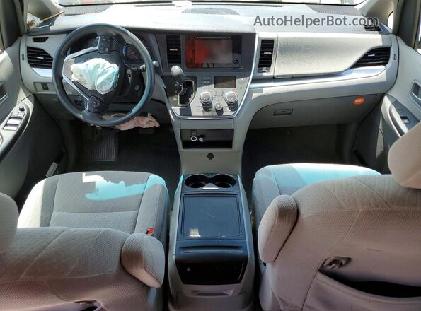 5TDKZ3DC9HS847340 2017 TOYOTA SIENNA Серый 