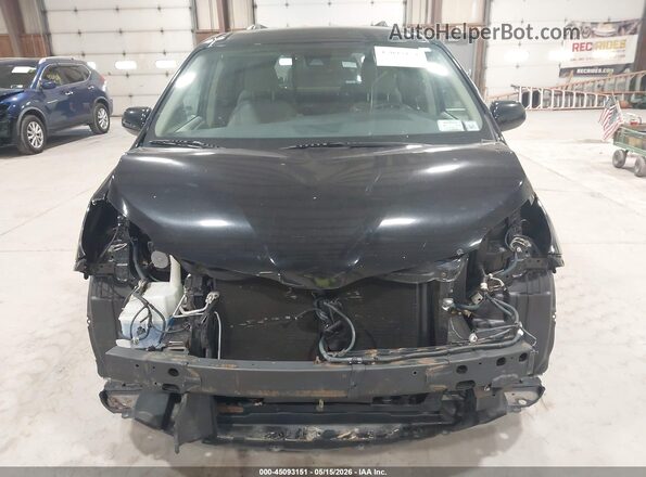 5TDKZ3DCXJS933018 2018 TOYOTA SIENNA Black Instrument cluster view