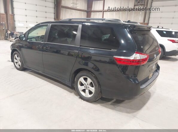 5TDKZ3DCXJS933018 2018 TOYOTA SIENNA Black Rear left