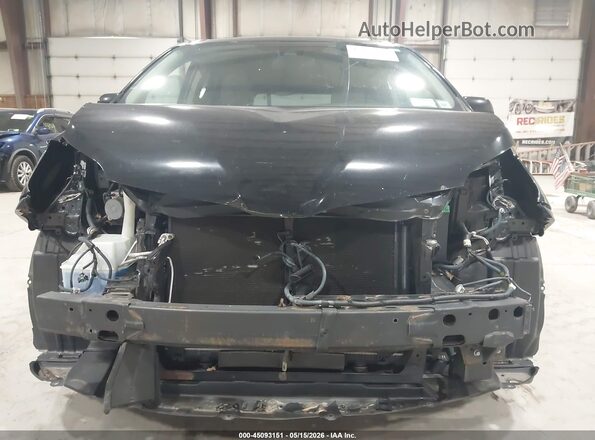 5TDKZ3DCXJS933018 2018 TOYOTA SIENNA Black Front view