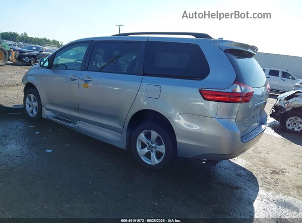 5TDKZ3DCXLS049521 2020 TOYOTA SIENNA Silver Rear left