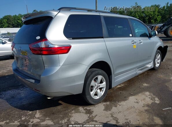 5TDKZ3DCXLS049521 2020 TOYOTA SIENNA Silver Rear right