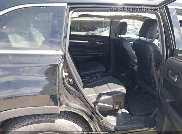 5TDKZRFH0JS535425 2018 TOYOTA HIGHLANDER Black Вид наклейки з VIN-кодом