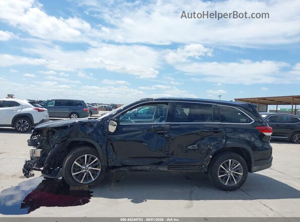 5TDKZRFH0JS535425 2018 TOYOTA HIGHLANDER Black 