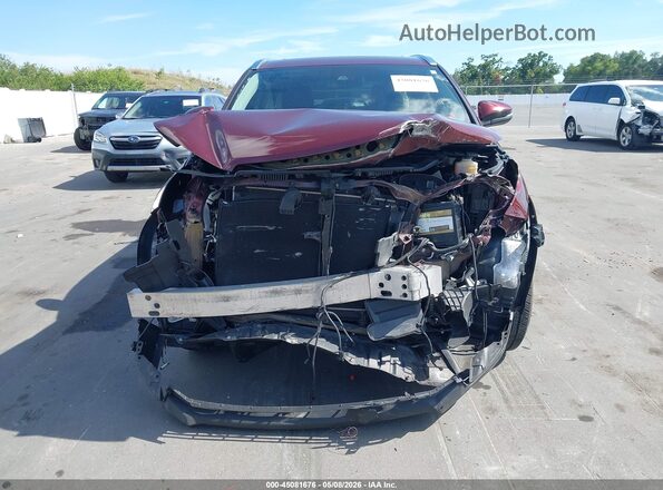 5TDKZRFH1HS232325 2017 TOYOTA LE Burgundy 