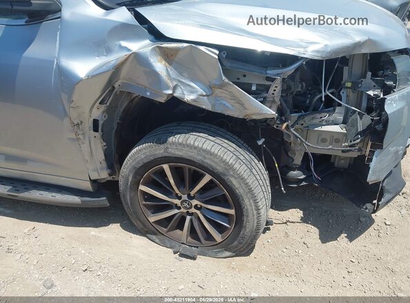 5TDKZRFH2HS207143 2017 TOYOTA HIGHLANDER Silver წინა ხედი