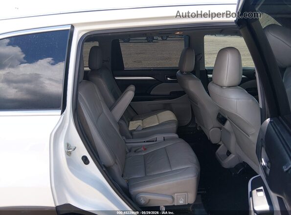5TDKZRFH2JS545079 2018 TOYOTA HIGHLANDER Белый Вид наклейки с VIN-кодом