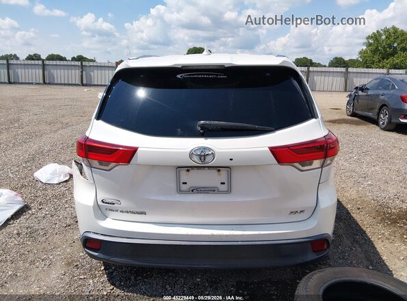 5TDKZRFH2JS545079 2018 TOYOTA HIGHLANDER Белый 