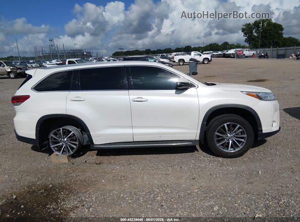 5TDKZRFH2JS545079 2018 TOYOTA HIGHLANDER Белый Панорамный вид салона 360°