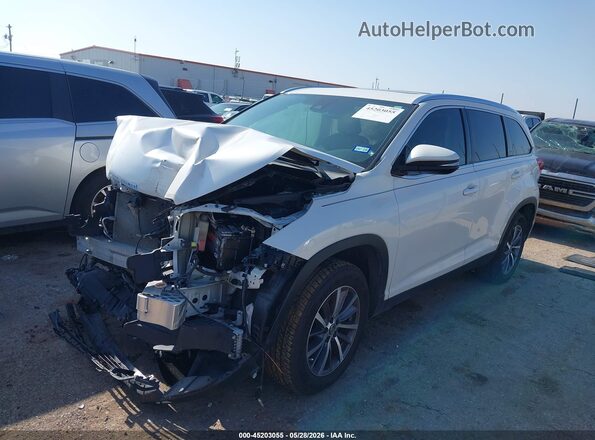 5TDKZRFH2KS554320 2019 TOYOTA HIGHLANDER White 