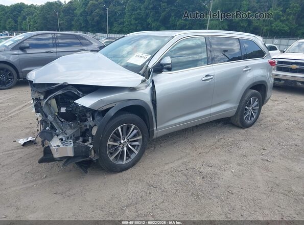 5TDKZRFH3HS514479 2017 TOYOTA HIGHLANDER Gray Vista tres cuartos delantera izquierda