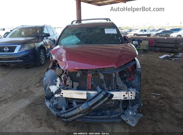 5TDKZRFH8HS508824 2017 TOYOTA HIGHLANDER Red 
