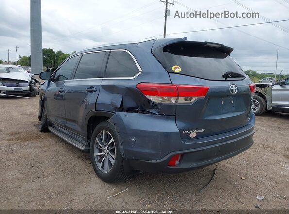 5TDKZRFH8JS281012 2018 TOYOTA LE Blue Rear left