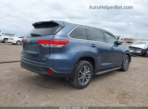 5TDKZRFH8JS281012 2018 TOYOTA LE Blue Rear right