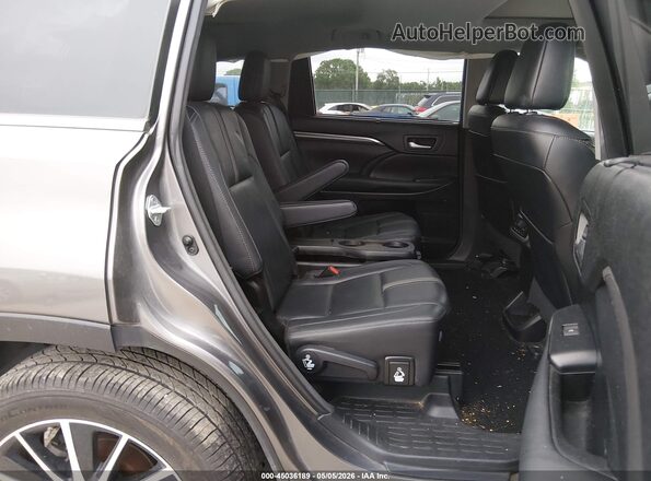 5TDKZRFH9HS514731 2017 TOYOTA HIGHLANDER Gray Вид наклейки з VIN-кодом